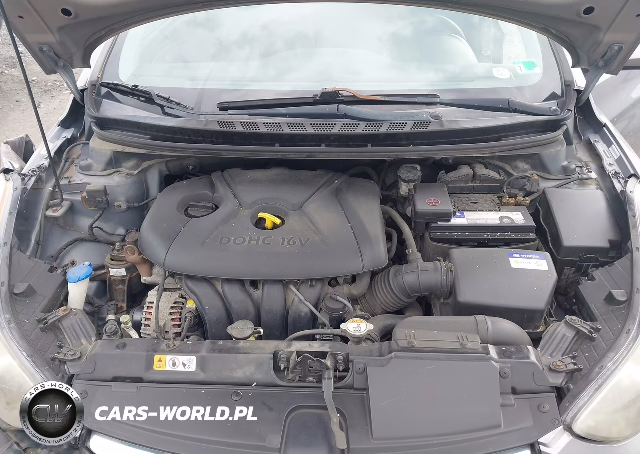 2012 Hyundai Elantra Gls (Ulsan Plant) VIN:KMHDH4AE8CU413059 - 10