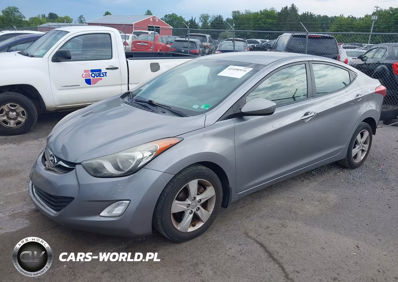 2012 Hyundai Elantra Gls (Ulsan Plant) VIN:KMHDH4AE8CU413059 - 2