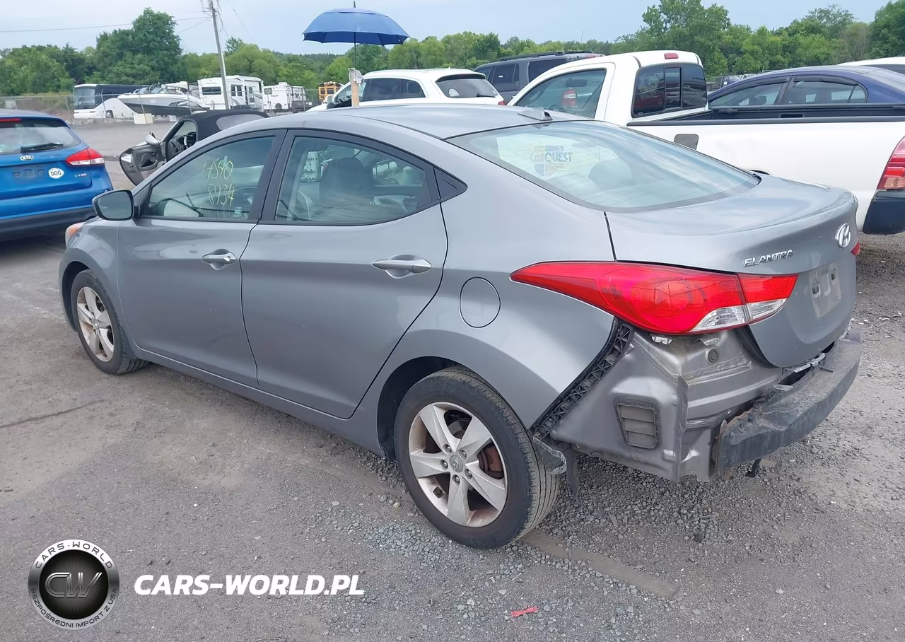 2012 Hyundai Elantra Gls (Ulsan Plant) VIN:KMHDH4AE8CU413059 - 3