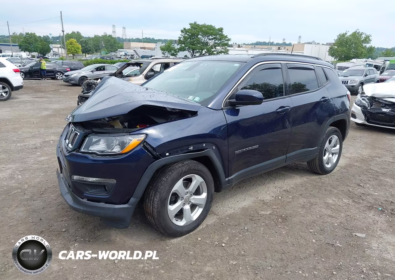 2020 Jeep Compass Latitude 4X4 VIN:3C4NJDBB9LT100937 - 2