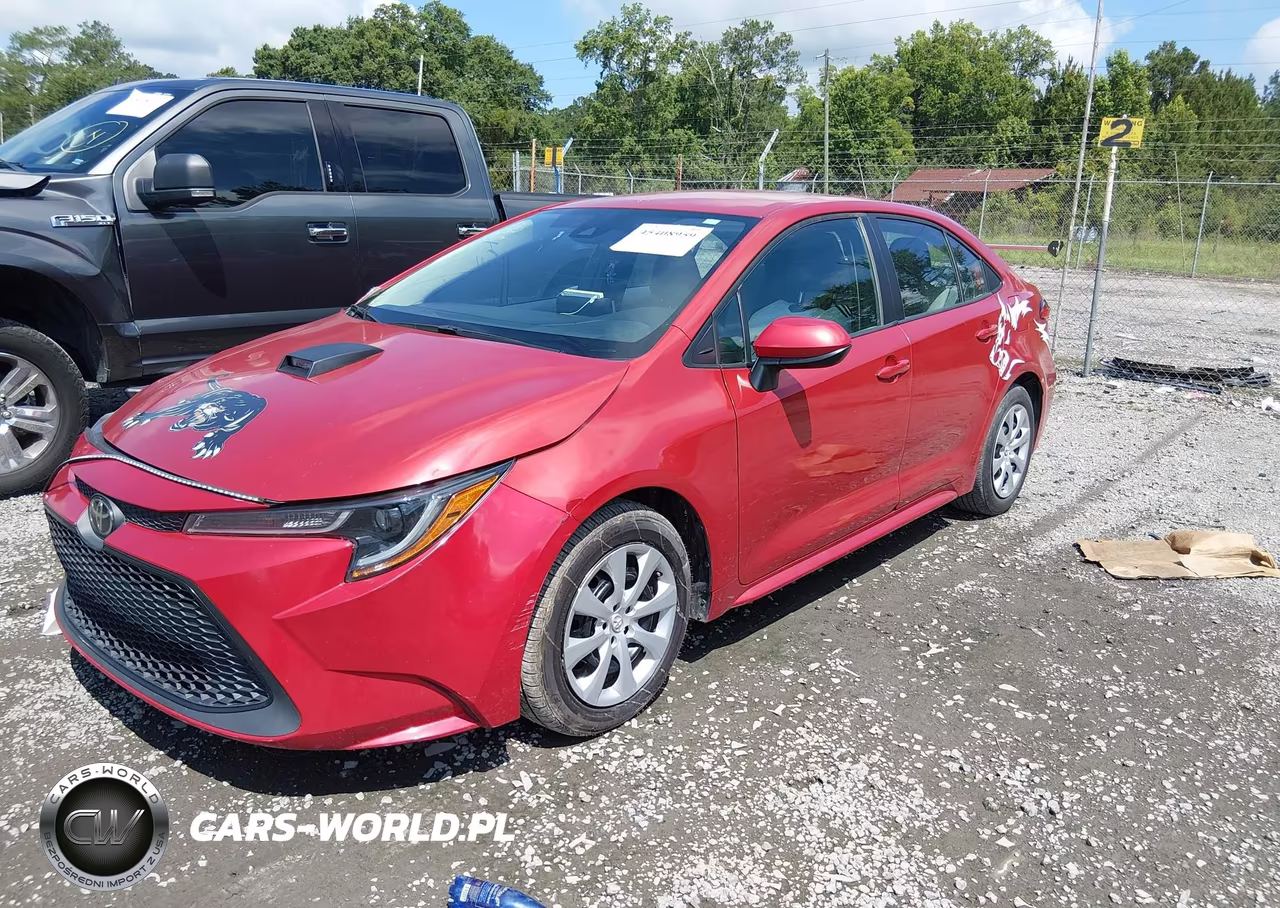 2021 Toyota Corolla Le VIN:5YFEPMAE4MP187113 - 2