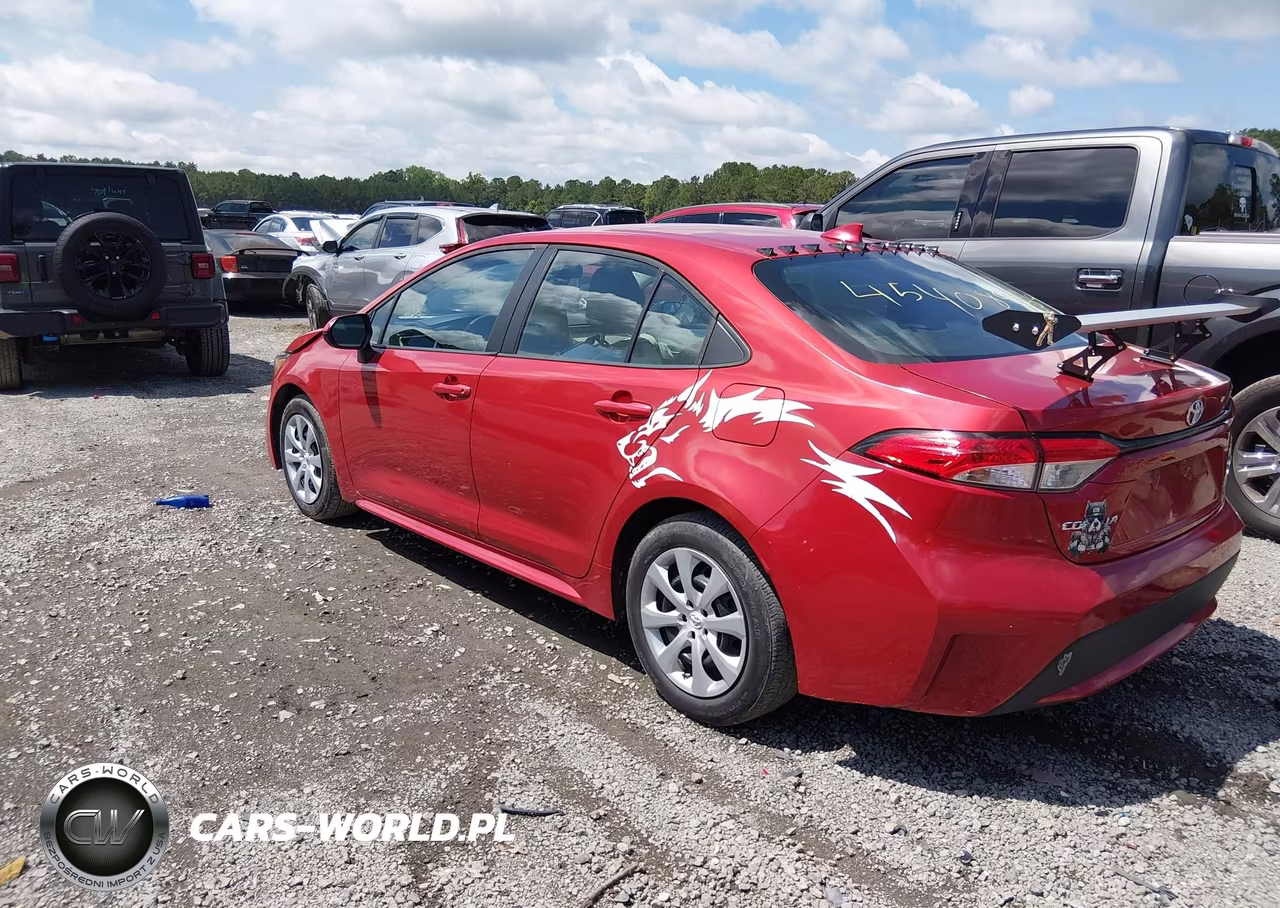 2021 Toyota Corolla Le VIN:5YFEPMAE4MP187113 - 3