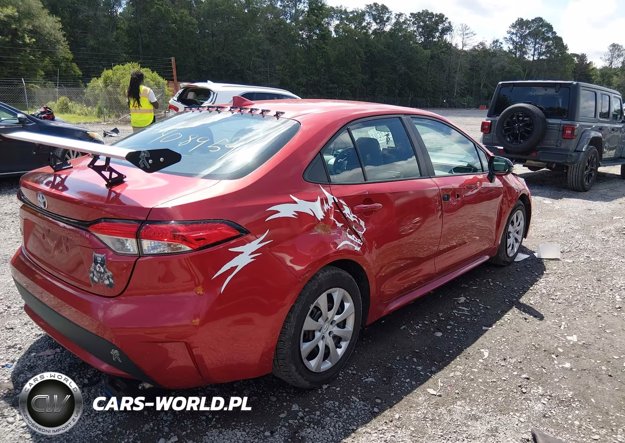 2021 Toyota Corolla Le VIN:5YFEPMAE4MP187113 - 4