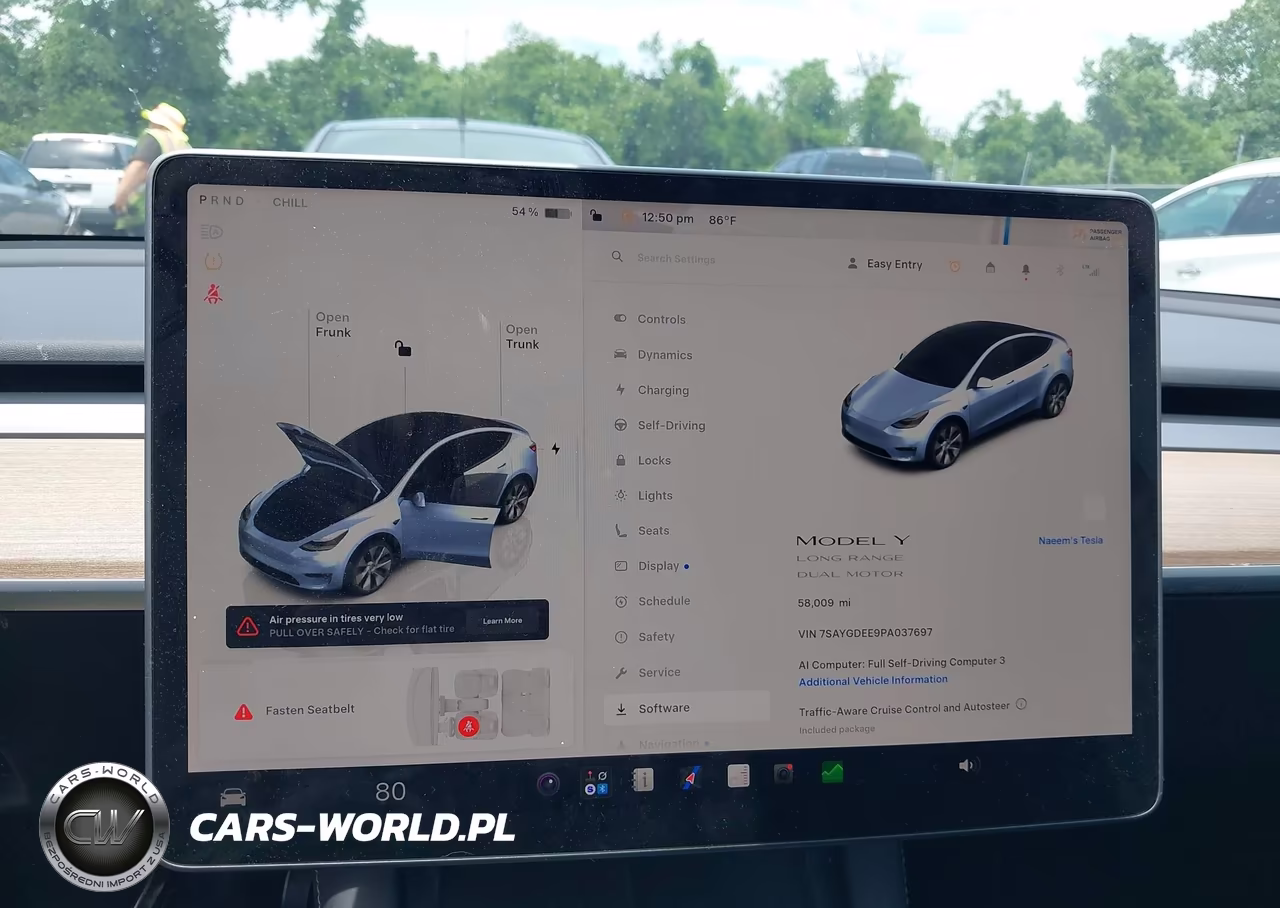 2023 Tesla Model Y Awd-Long Range Dual Motor All-Wheel Drive VIN:7SAYGDEE9PA037697 - 7