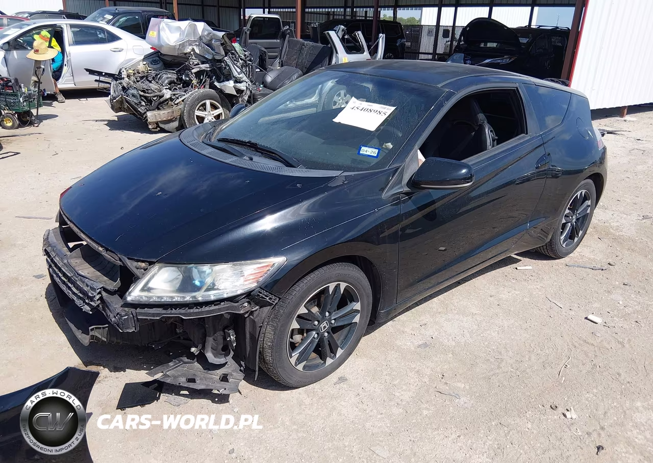 2014 Honda Cr-Z Ex VIN:JHMZF1D67ES002512 - 2