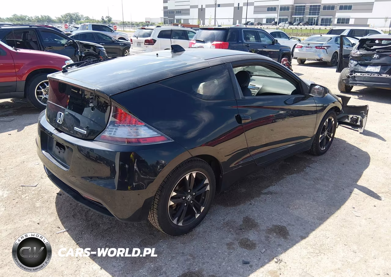 2014 Honda Cr-Z Ex VIN:JHMZF1D67ES002512 - 4