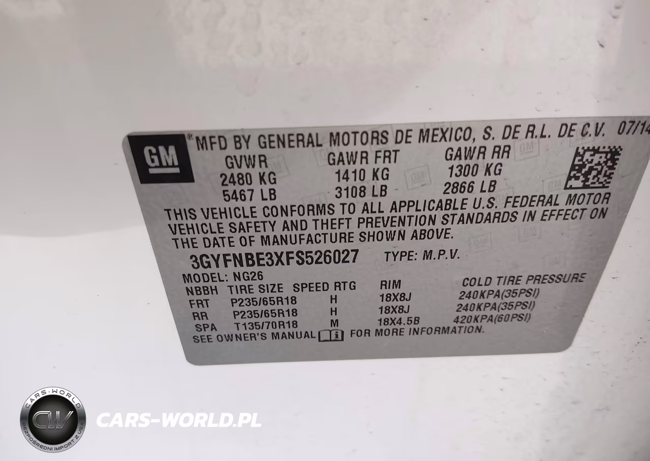 2015 Cadillac Srx Luxury Collection VIN:3GYFNBE3XFS526027 - 9