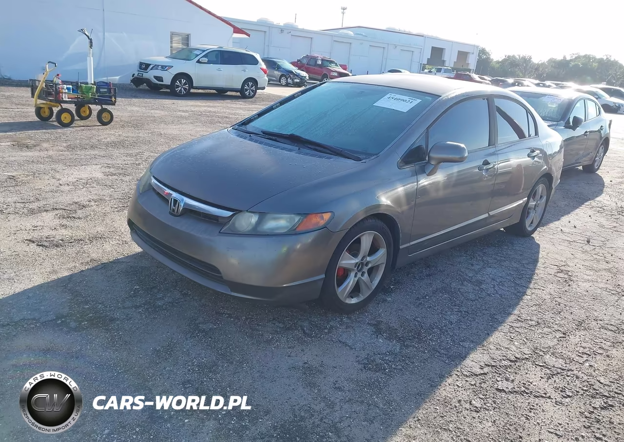 2008 Honda Civic Lx VIN:1HGFA15528L007206 - 2