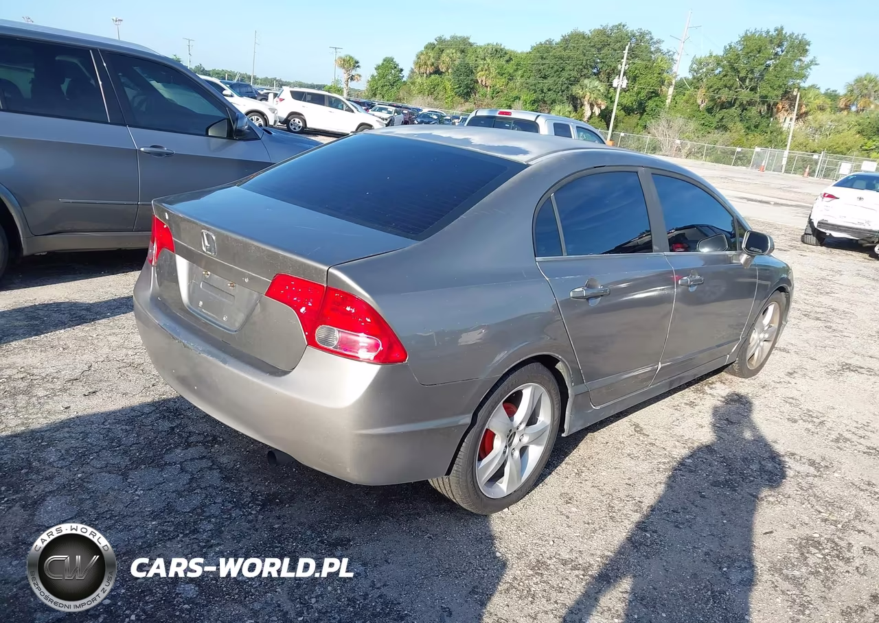 2008 Honda Civic Lx VIN:1HGFA15528L007206 - 4
