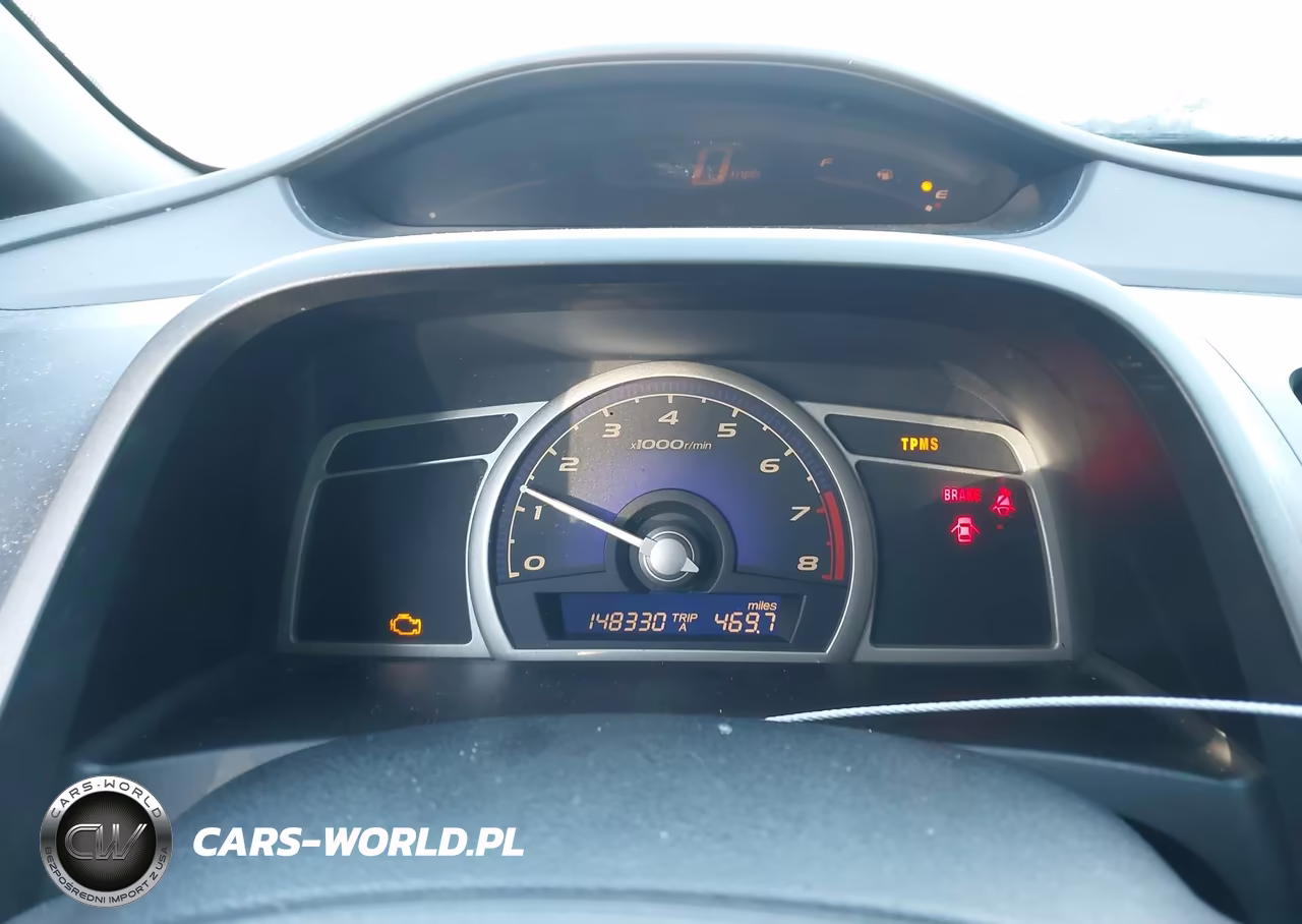 2008 Honda Civic Lx VIN:1HGFA15528L007206 - 7