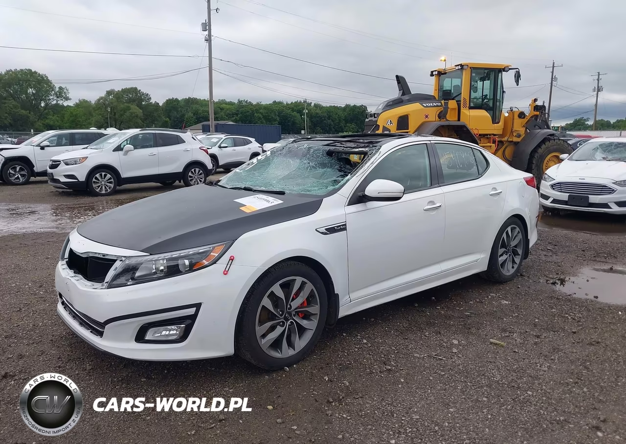 2015 Kia Optima Sx Turbo VIN:5XXGR4A61FG366166 - 2