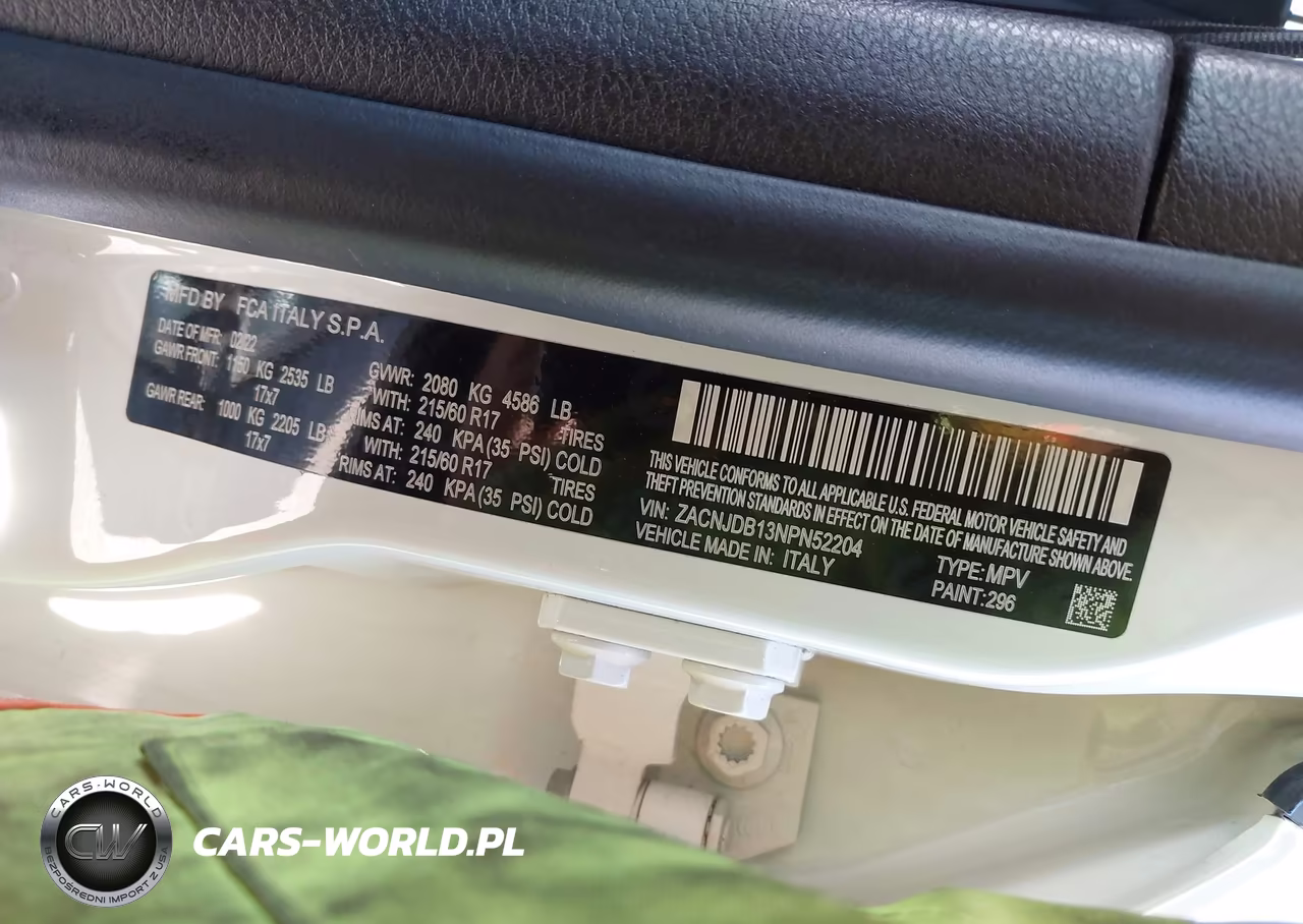 2022 Jeep Renegade Latitude 4X4 VIN:ZACNJDB13NPN52204 - 9