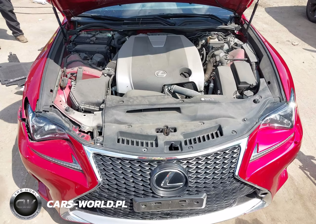 2015 Lexus Rc 350 VIN:JTHSE5BC8F5001678 - 10