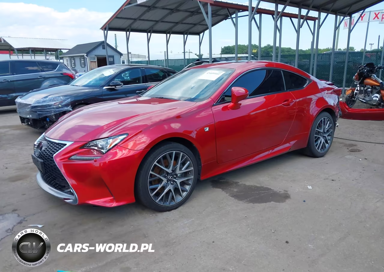 2015 Lexus Rc 350 VIN:JTHSE5BC8F5001678 - 2
