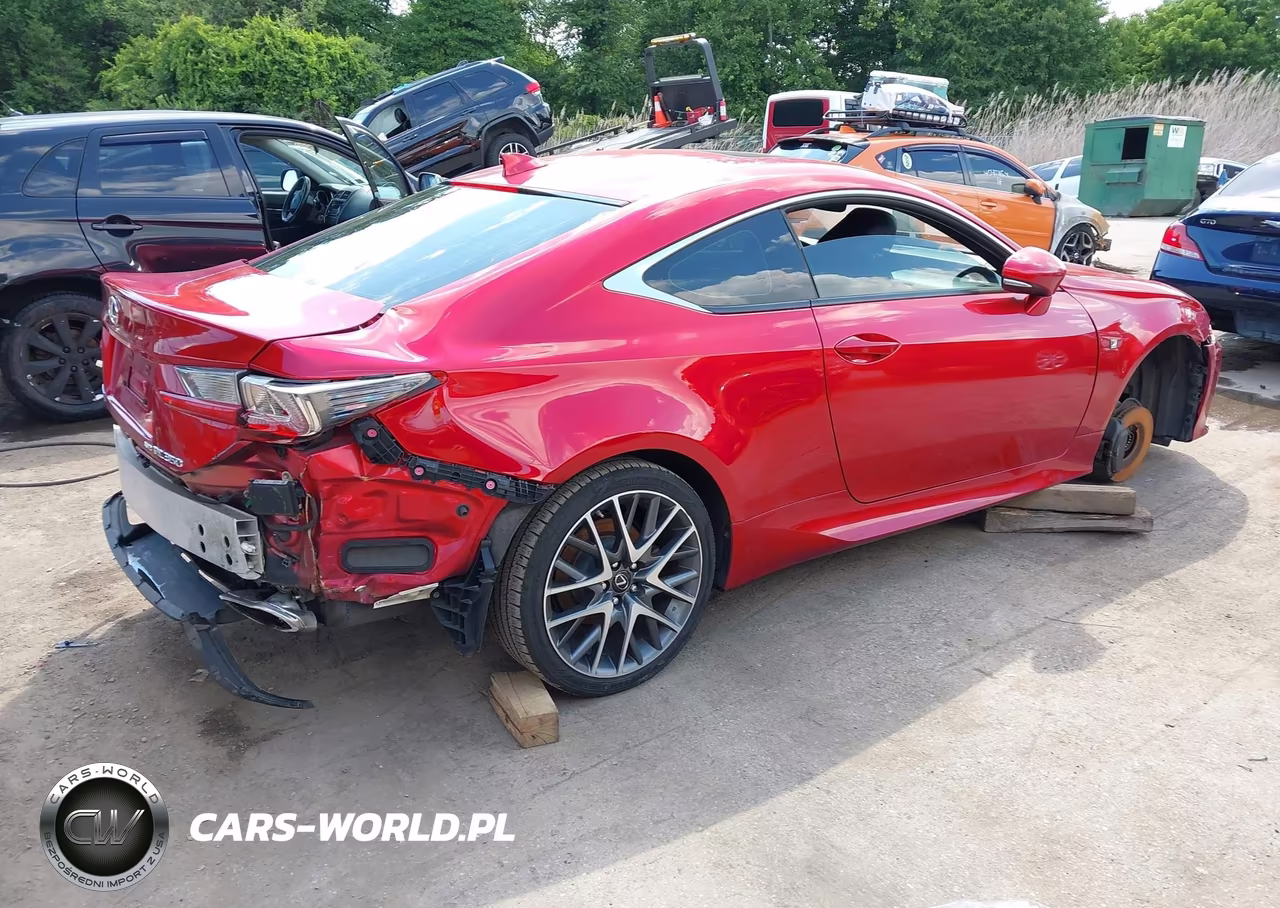 2015 Lexus Rc 350 VIN:JTHSE5BC8F5001678 - 4