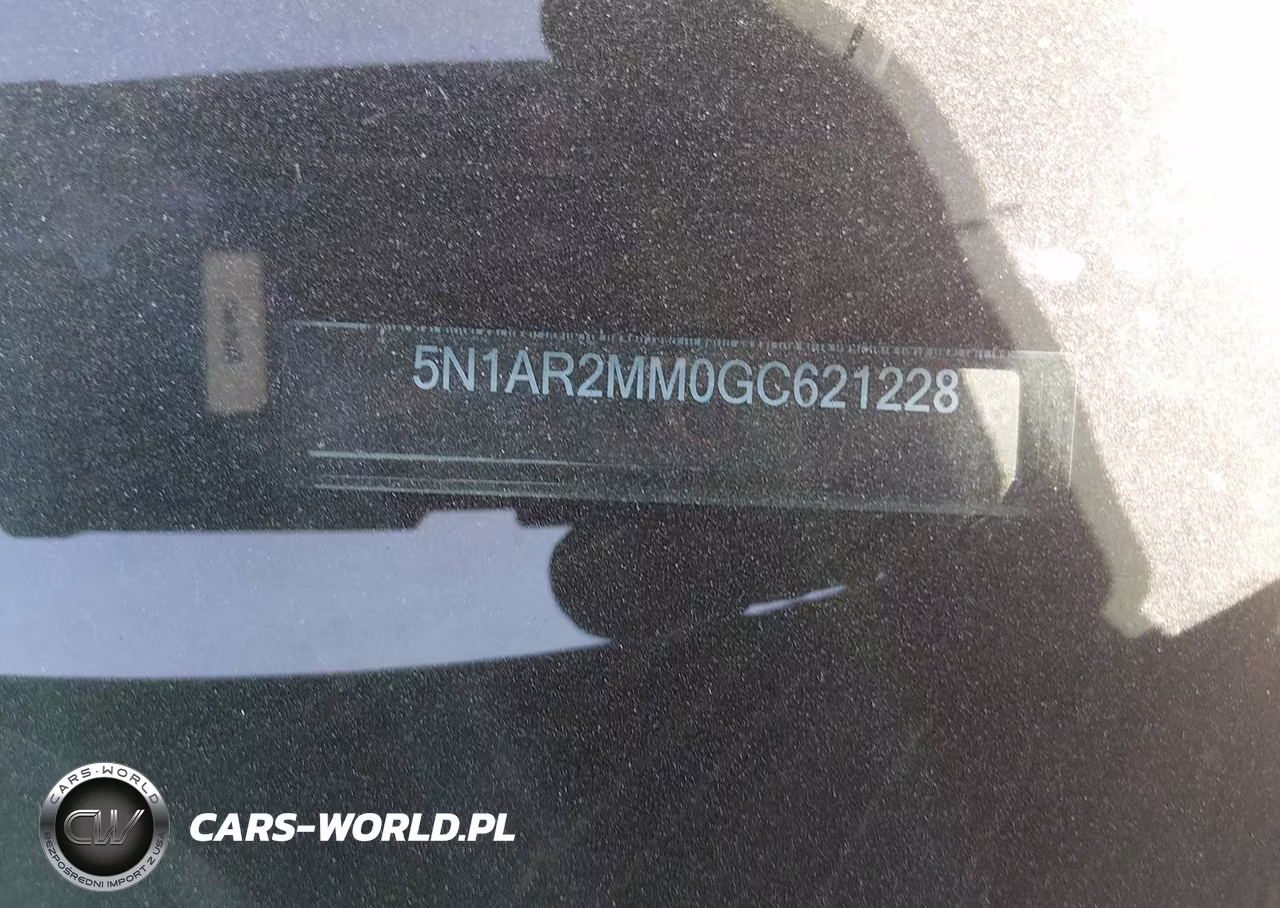 2016 Nissan Pathfinder Sl VIN:5N1AR2MM0GC621228 - 9