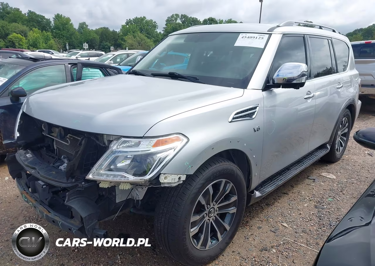 2020 Nissan Armada Sl 2Wd VIN:JN8AY2ND0LX015862 - 2