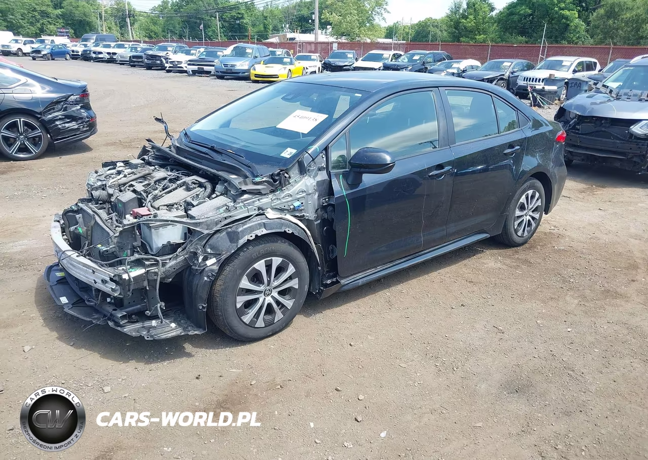 2021 Toyota Corolla Hybrid Le VIN:JTDEAMDE2MJ032108 - 2