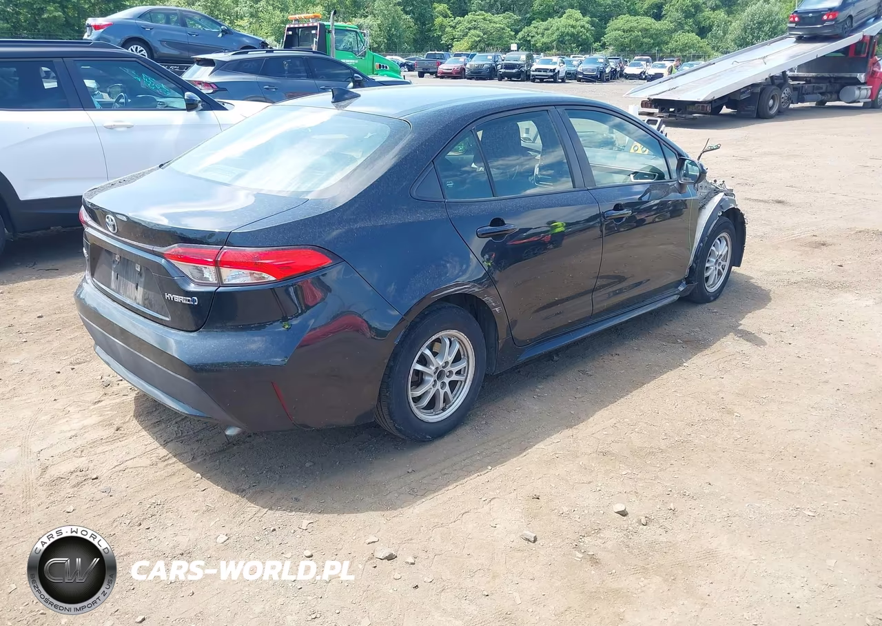 2021 Toyota Corolla Hybrid Le VIN:JTDEAMDE2MJ032108 - 4