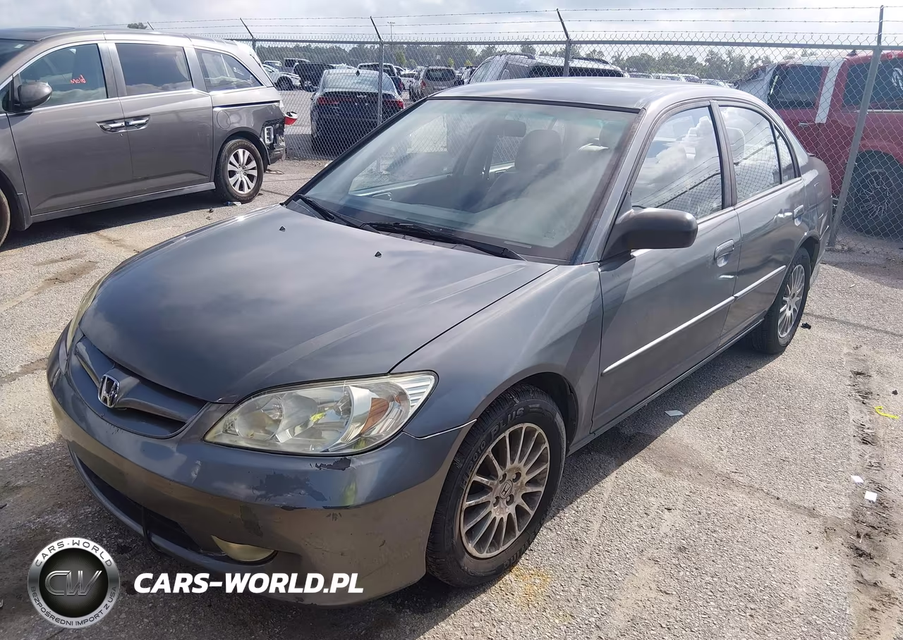 2005 Honda Civic Lx VIN:2HGES16585H630894 - 2