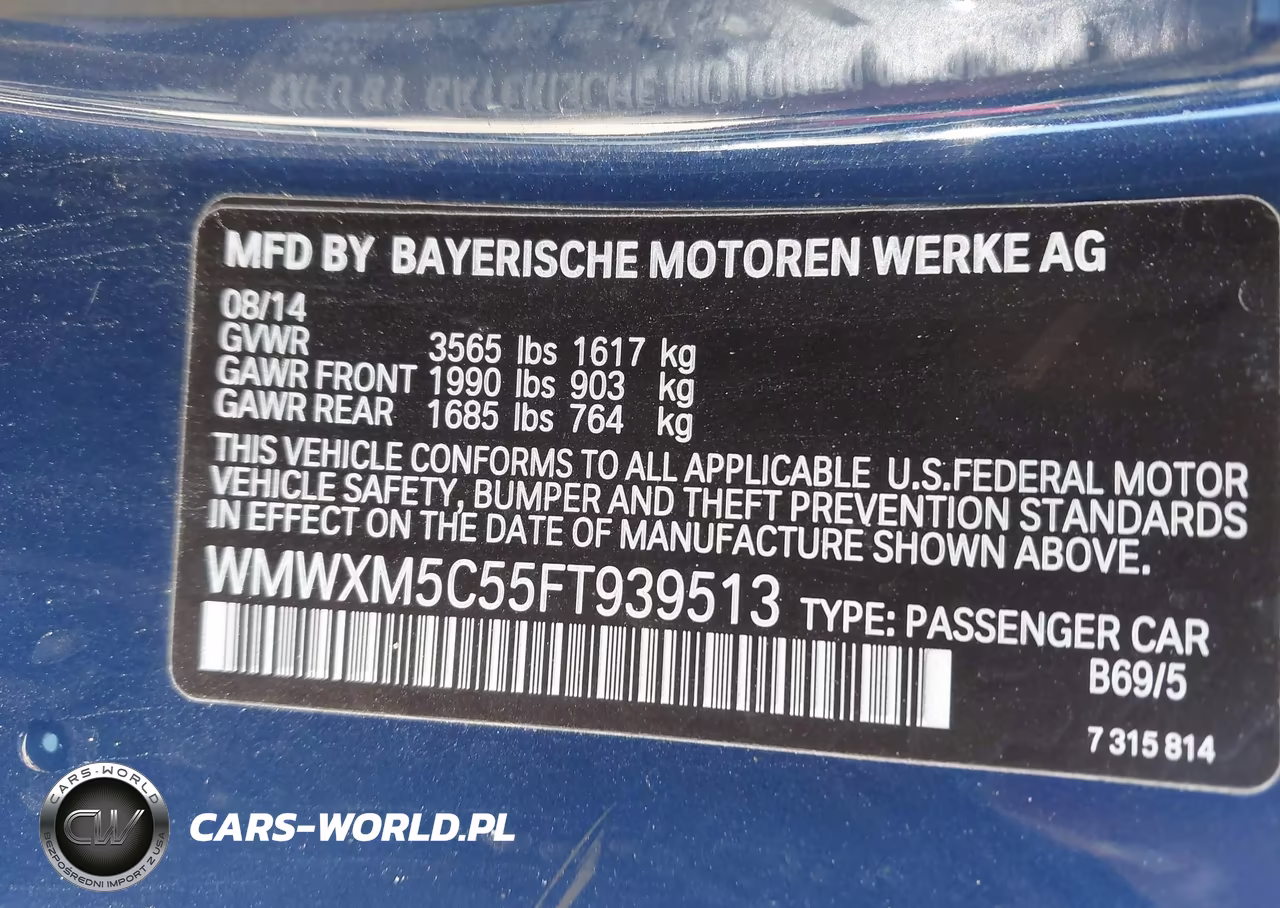 2015 Mini Hardtop Cooper VIN:WMWXM5C55FT939513 - 9
