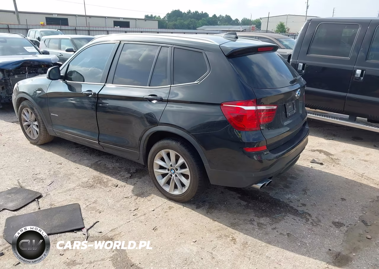 2017 BMW X3 Sdrive28I VIN:5UXWZ7C39H0V88280 - 3