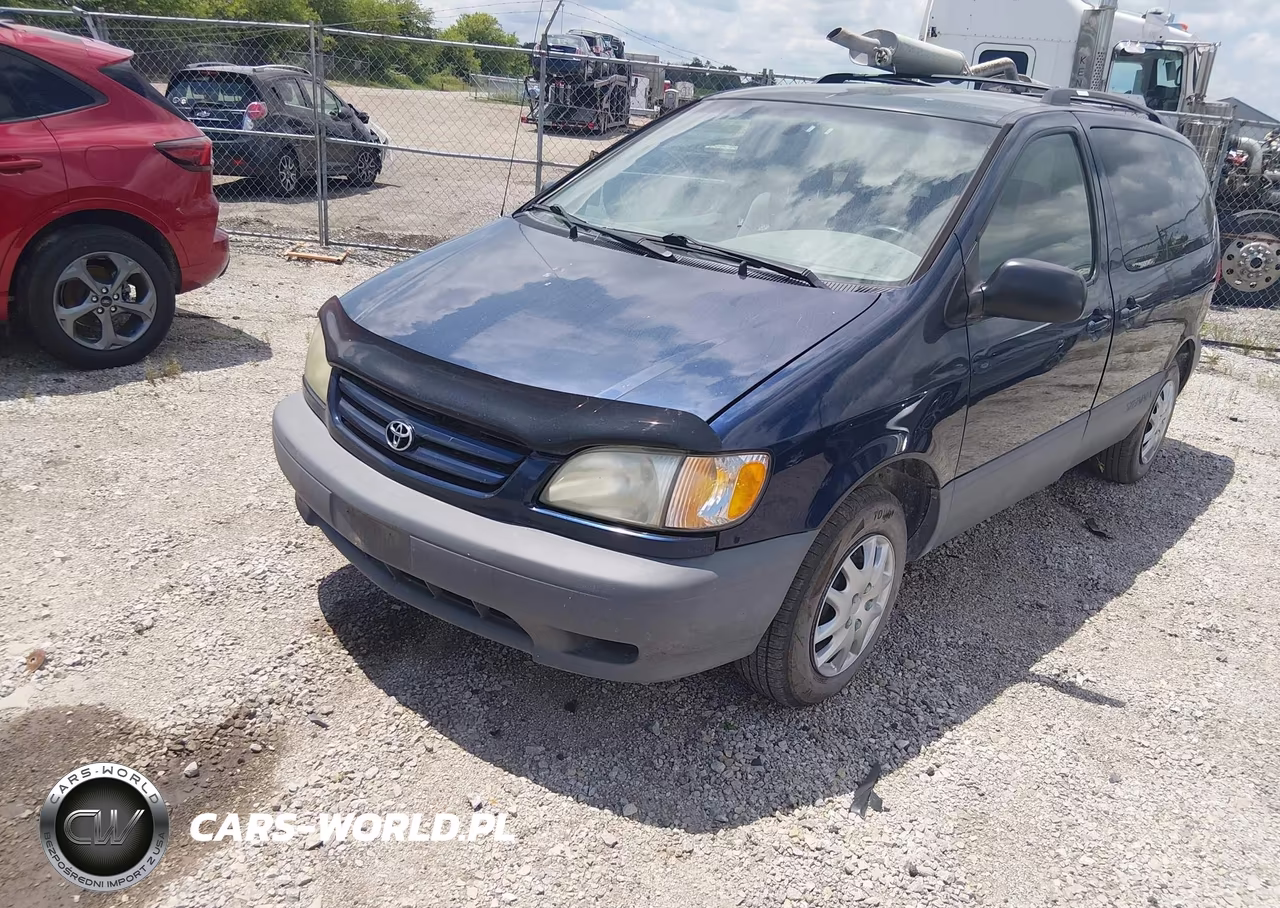 2002 Toyota Sienna Le VIN:4T3ZF13CX2U498126 - 2