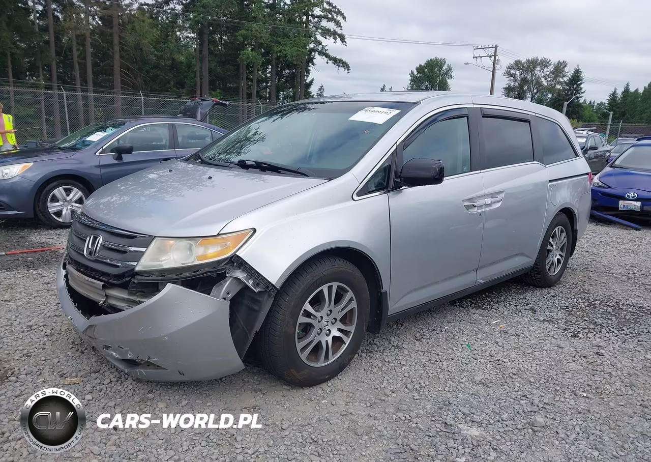2011 Honda Odyssey Ex-L VIN:5FNRL5H65BB013951 - 2