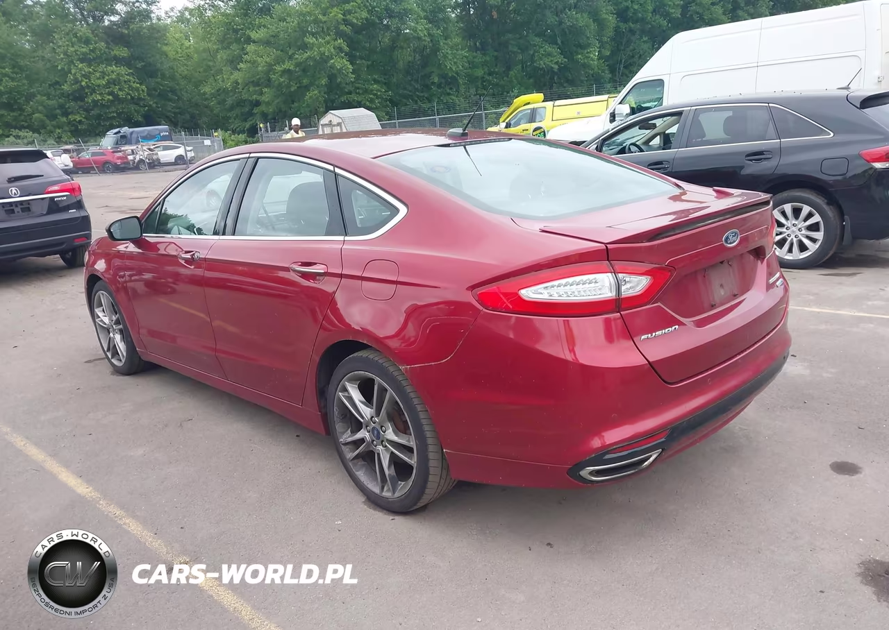 2013 Ford Fusion Titanium VIN:3FA6P0D99DR354108 - 3