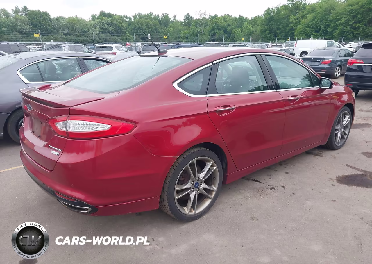2013 Ford Fusion Titanium VIN:3FA6P0D99DR354108 - 4