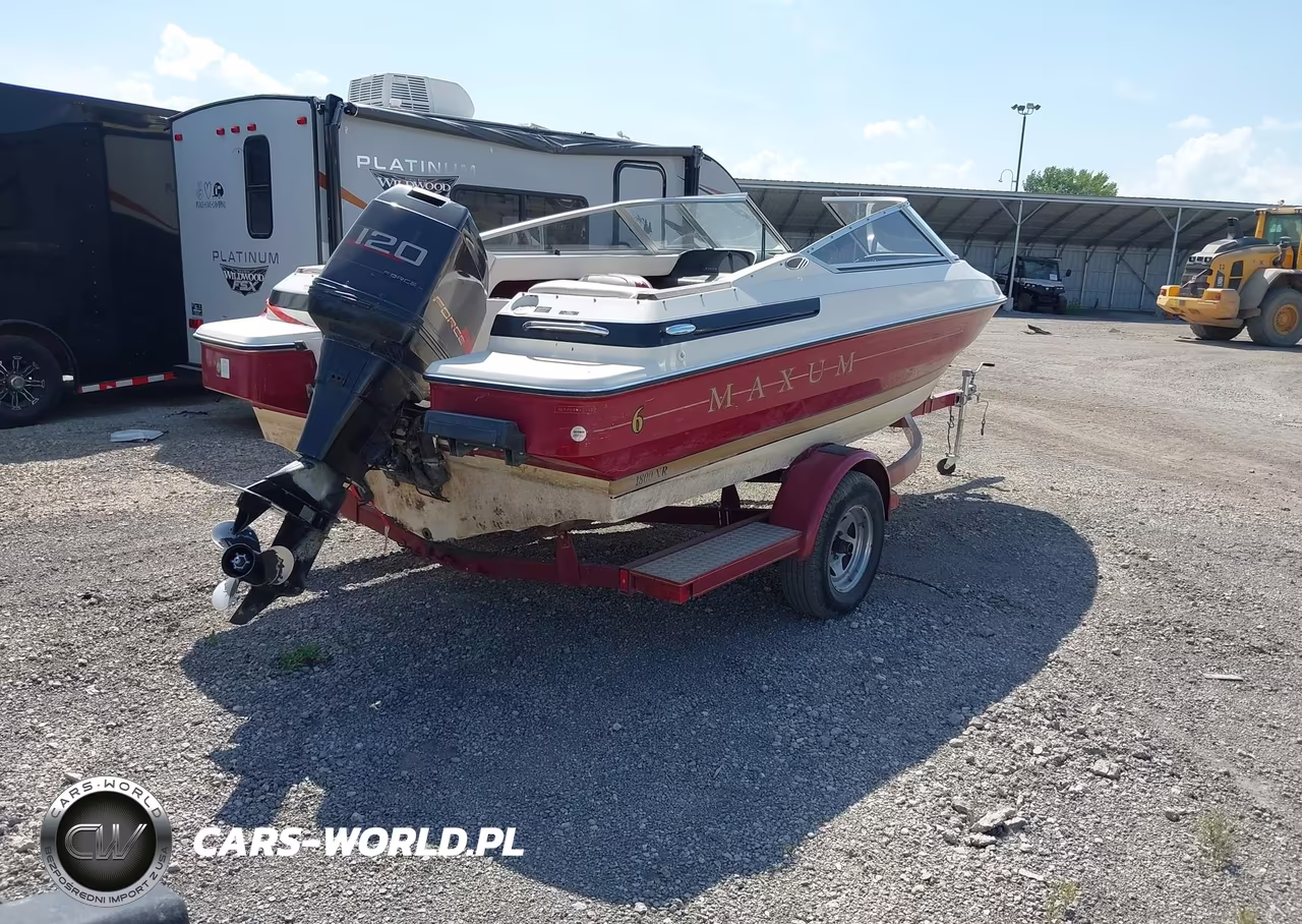 1992 Maxum 18' Boat VIN:USKA23MAH192 - 3