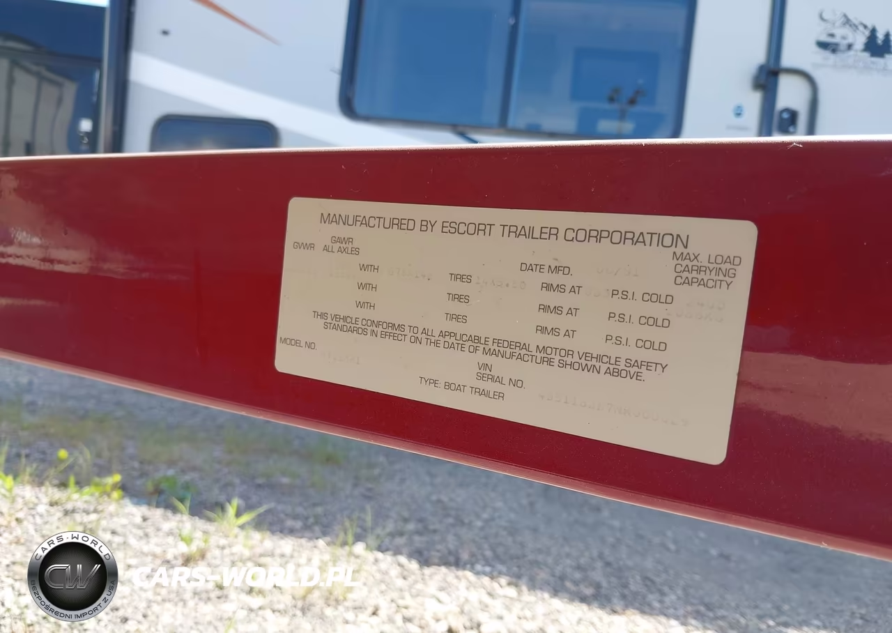 1992 Maxum 18' Boat VIN:USKA23MAH192 - 9