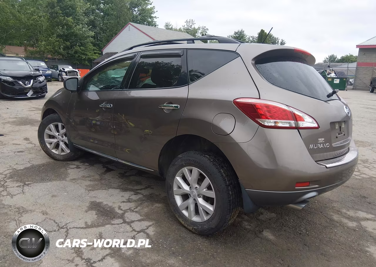 2012 Nissan Murano Sl VIN:JN8AZ1MW6CW219906 - 3