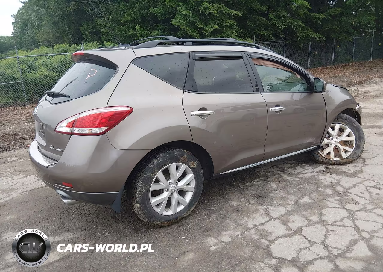 2012 Nissan Murano Sl VIN:JN8AZ1MW6CW219906 - 4