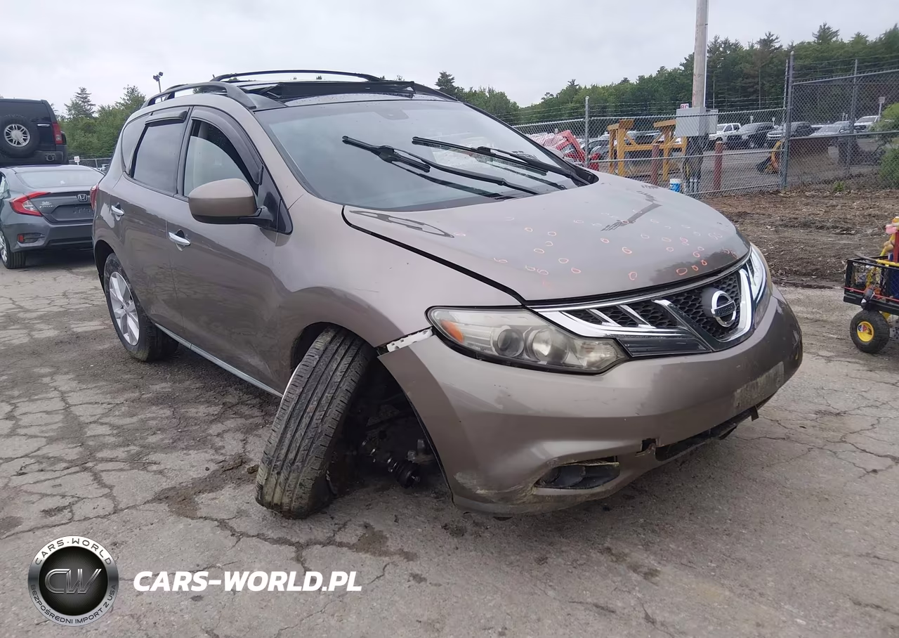 2012 Nissan Murano Sl VIN:JN8AZ1MW6CW219906 - 6