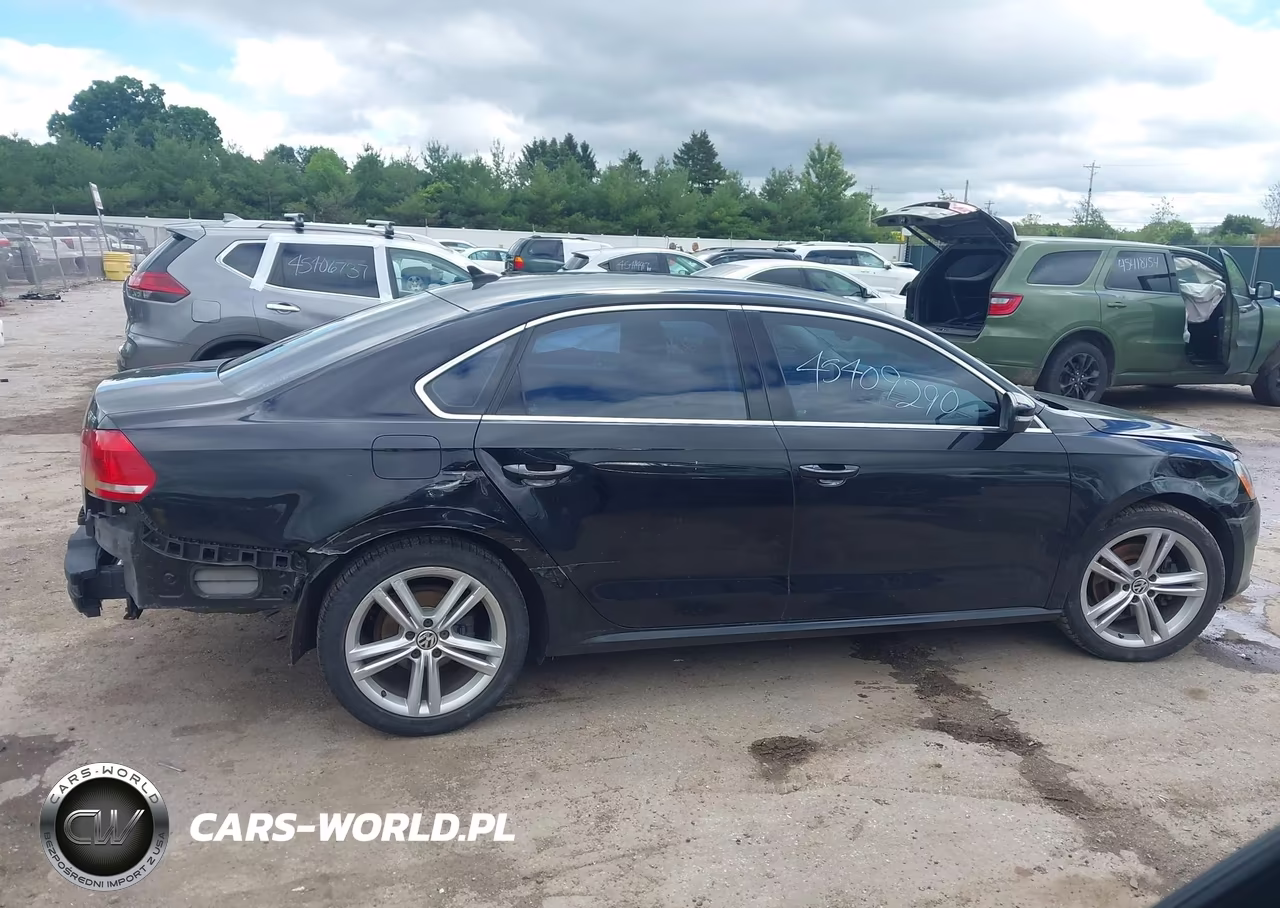 2014 Volkswagen Passat 1.8T Se VIN:1VWBT7A30EC074376 - 13