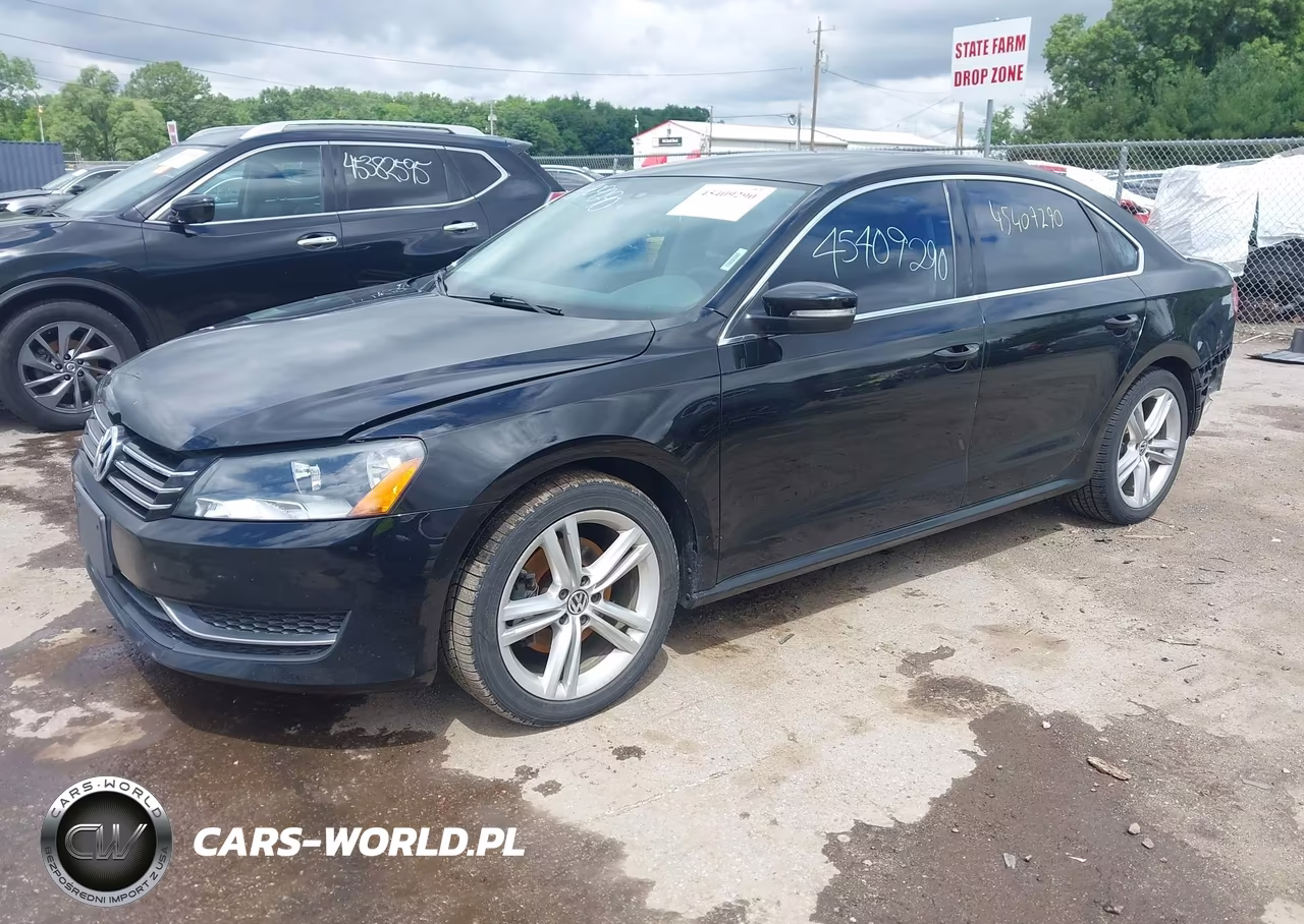 2014 Volkswagen Passat 1.8T Se VIN:1VWBT7A30EC074376 - 2