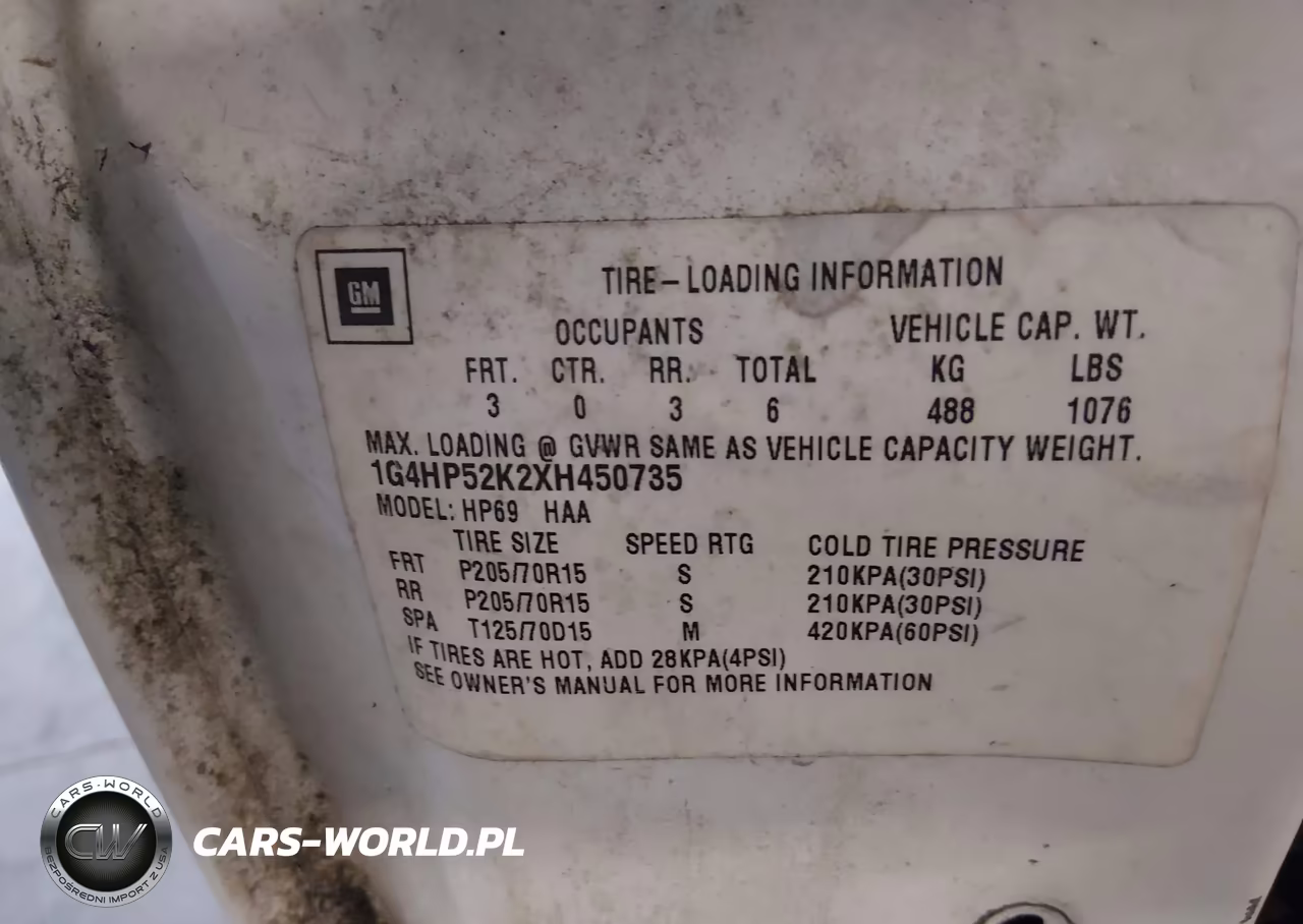 1999 Buick Lesabre Custom VIN:1G4HP52K2XH450735 - 9