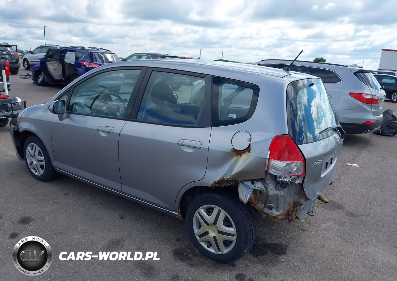 2008 Honda Fit VIN:JHMGD37478S012559 - 3