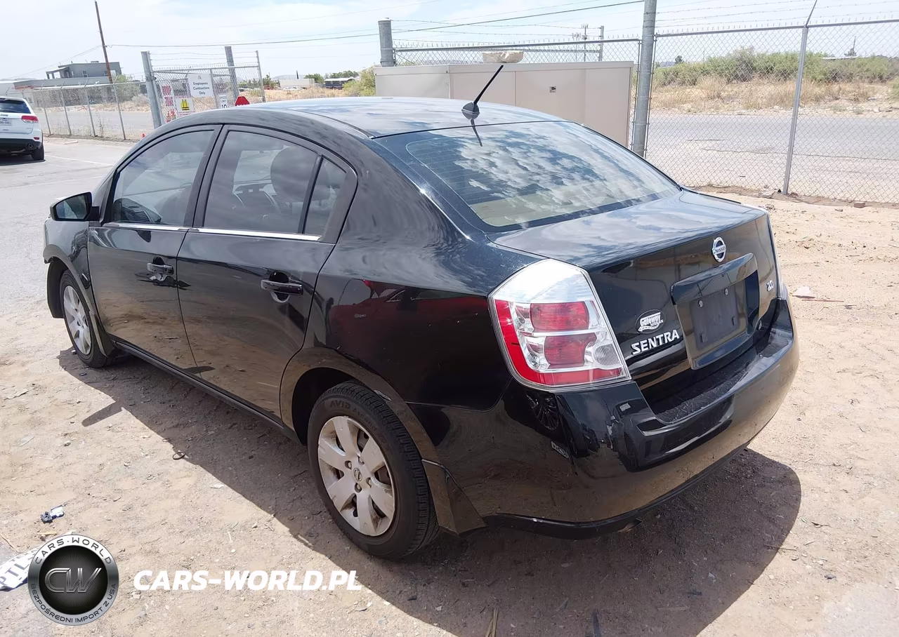 2007 Nissan Sentra 2.0 VIN:3N1AB61E67L626549 - 3