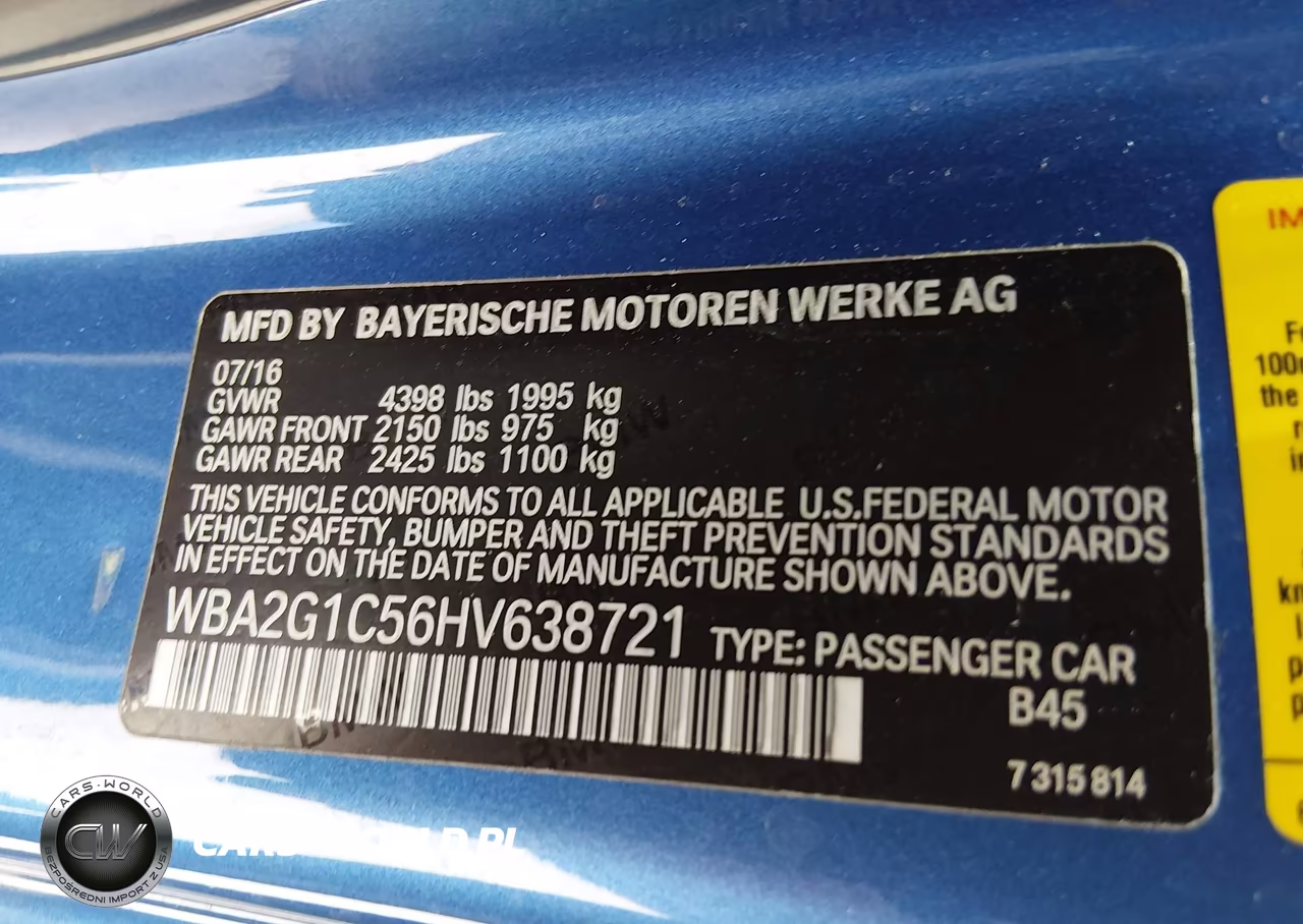 2017 BMW M240I VIN:WBA2G1C56HV638721 - 9