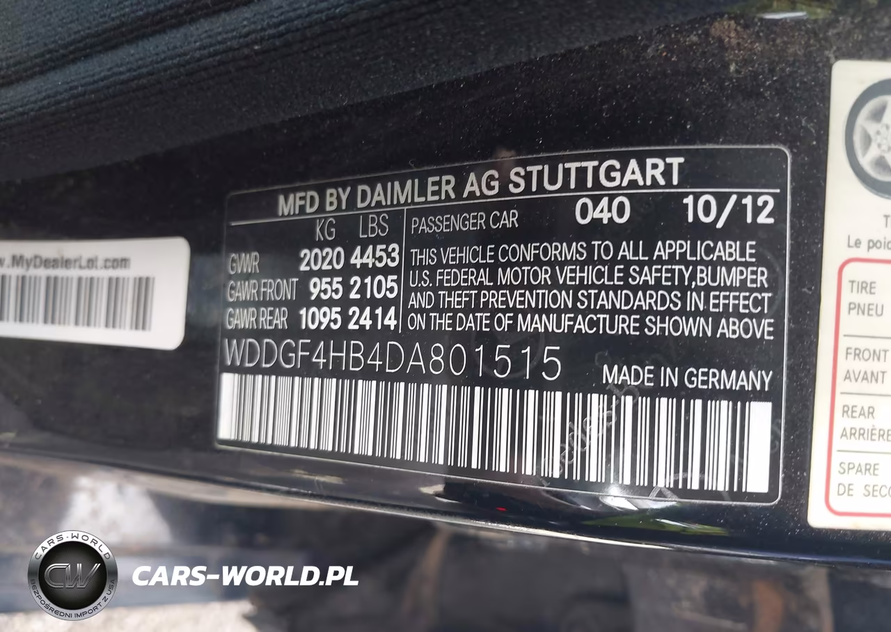 2013 Mercedes-Benz C 250 Sport VIN:WDDGF4HB4DA801515 - 9