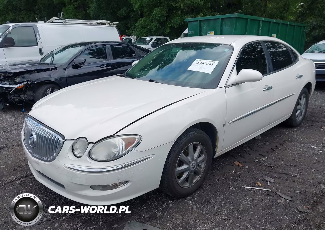 2009 Buick Lacrosse Cxl VIN:2G4WD582591147543 - 2