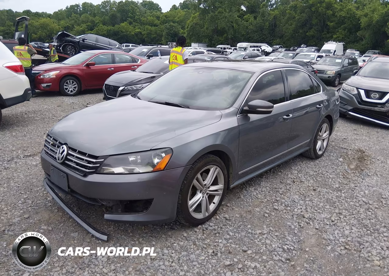 2014 Volkswagen Passat 3.6L V6 Sel Premium VIN:1VWCM7A31EC026421 - 2