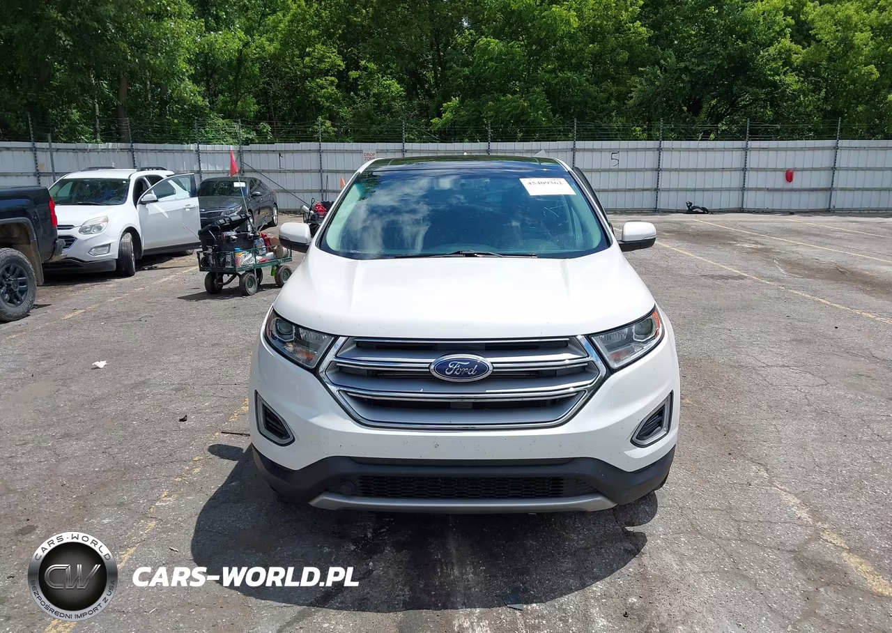 2015 Ford Edge Sel VIN:2FMTK4J87FBB35854 - 12