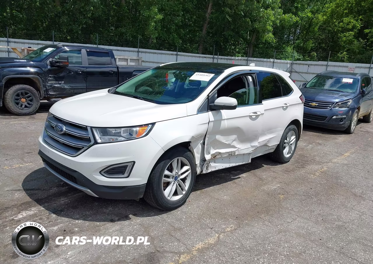 2015 Ford Edge Sel VIN:2FMTK4J87FBB35854 - 2
