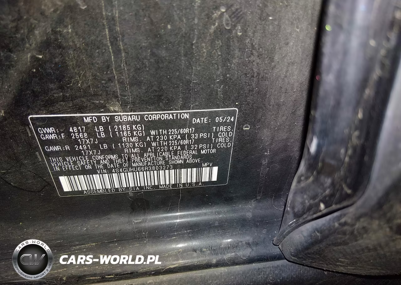 2024 Subaru Crosstrek Wilderness VIN:4S4GUHU66R3803273 - 9