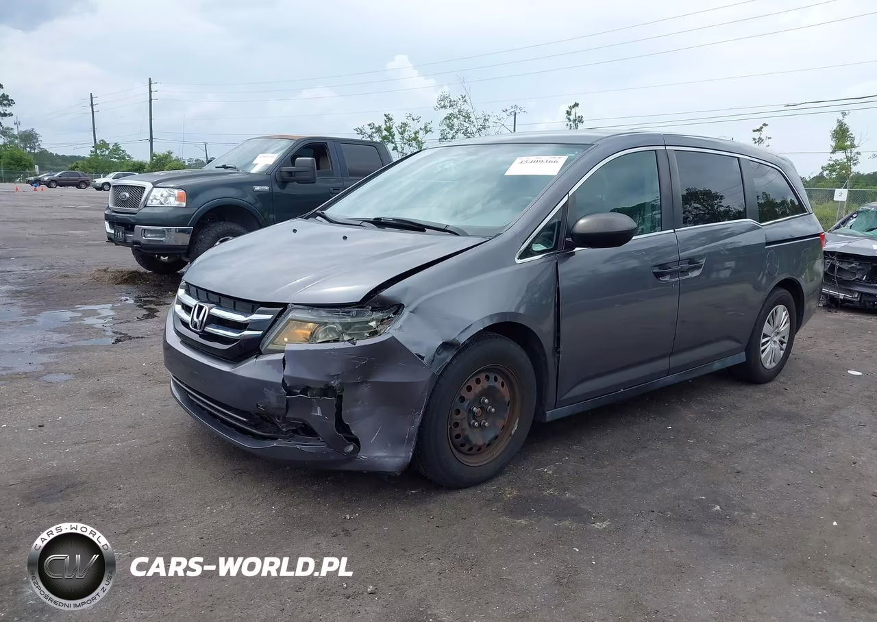 2016 Honda Odyssey Lx VIN:5FNRL5H26GB014613 - 2