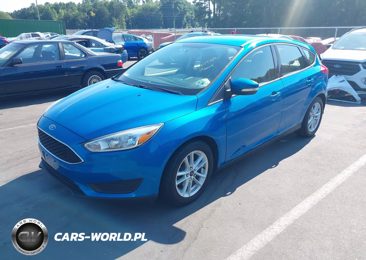 2015 Ford Focus Se VIN:1FADP3K26FL319297 - 2