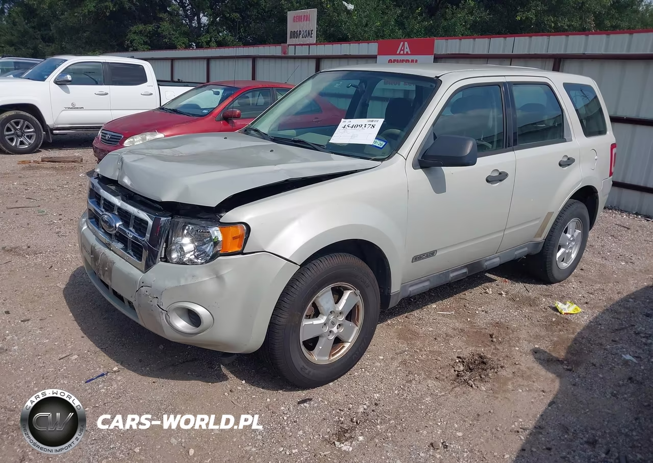 2008 Ford Escape Xls-Xls Manual VIN:1FMCU02Z58KC82046 - 2